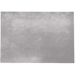 ASA Selection vegan leather Tischset, silver cloud in grau von ASA