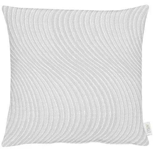 Apelt Kissenhülle, Polyester, hellgrau, 49 x 49 x 0.4 cm