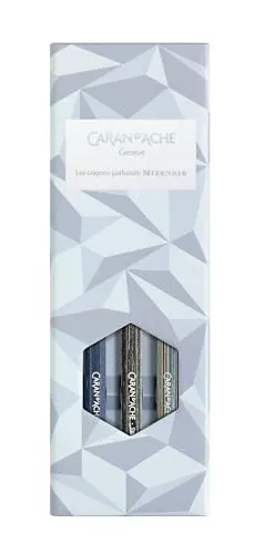 CARAN D'ACHE Graphitstifte ALPINE FROST, 3er Set von Caran d'Ache