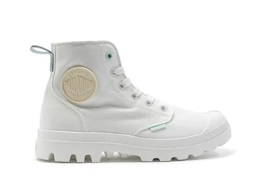 Palladium Damen Pampa Monopop Sneaker, Star White, 41.5 EU