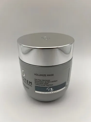System Professional LipidCode V3 Volumize Mask 200 ml - Haarmaske für Damen und Herren, die feinem Haar mehr Volumen verleiht. Nährt intensiv und sorgt für einen volumengebenden Styling-Effekt.