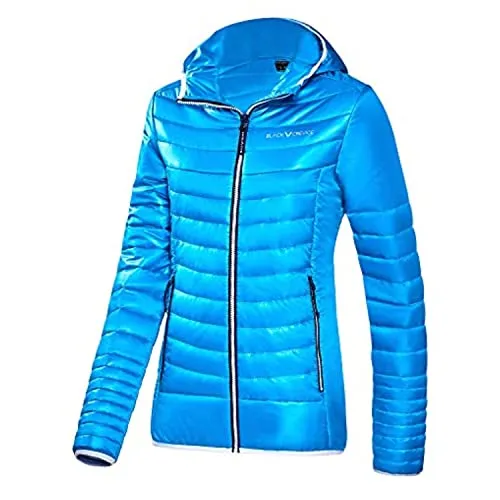 Black Crevice Damen Isolationsjacke, hellblau, Größe 36 - Bequeme Outdoorjacke - Funktionsjacken mit 120g Wattierung für optimale Wärme und Bewegungsfreiheit. Wind- und wasserabweisend, ideal für Wanderungen und Outdoor-Aktivitäten.