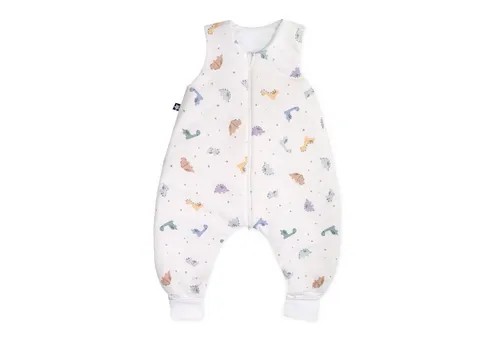 Julius Zöllner Schlafoverall Jumper, Little Dinos - Babyschlafsäcke, sicherer Schlafoverall aus 100% atmungsaktiver Baumwolle, mit viel Bewegungsfreiheit und integrierten Sicherheitsmerkmalen für optimalen Komfort.