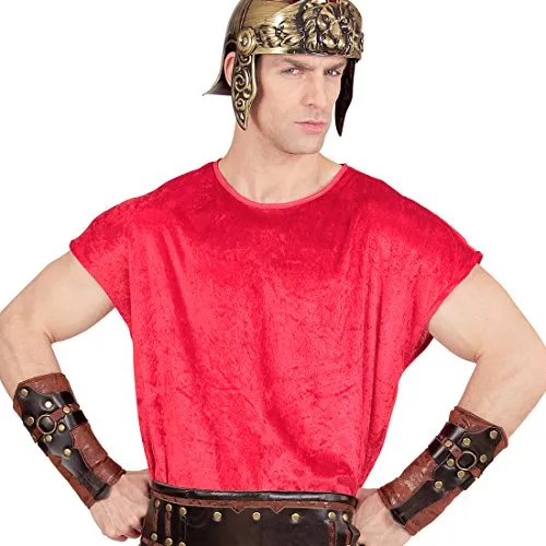 Gladiator Armstulpen Mittelalter Kleidung Armschutz Krieger Ärmelschoner Gladiatoren Rüstung Antike Wikinger Kostüm Zubehör Römer Armschoner Lederoptik