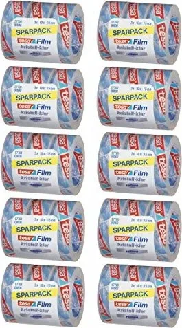tesa Film, kristall-klar, SPAR-PACK!, 15 mm x 10 m von tesa