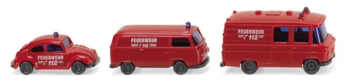 Wiking 093449 - 1/87 Feuerwehr - Einsatzfahrzeuge - Neu