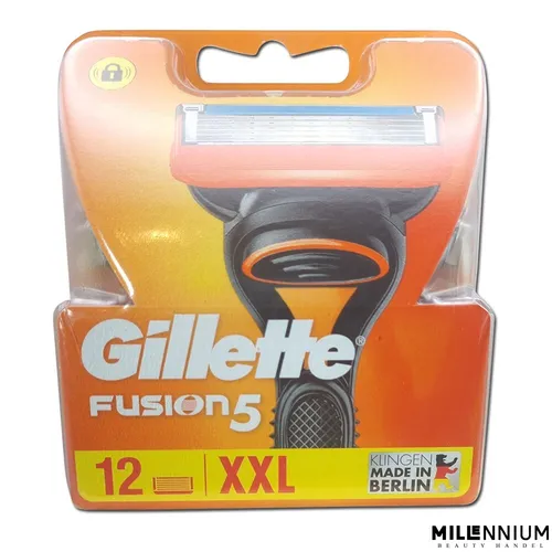 Gillette Rasierklingen Fusion5 - Rasierklingen für eine glatte Rasur, mit 5 Klingen für weniger Hautirritationen und optimalen Komfort.