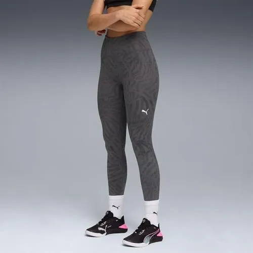 PUMA W Tad Essential Bandstrumpfhose, AOP HW 7/8
