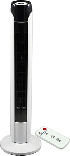 JUNG TVE23 Turmventilator 90cm mit Fernbedienung - Der JUNG TVE23 ist ein leiser und energieeffizienter Turmventilator mit Fernbedienung und 3 Geschwindigkeitsstufen. Ideal für jeden Raum, sorgt er für angenehme Luftzirkulation und Komfort.