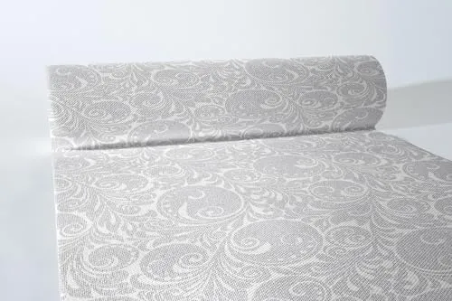 Tischläufer Silber von Mank