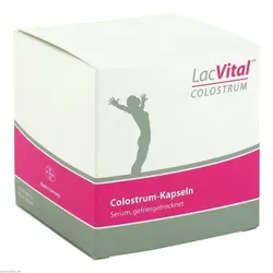 Colostrum Kapseln Lacvital - Arzneimittel zur Stärkung des Immunsystems, steigert körperliche und geistige Leistungsfähigkeit, ideal bei hoher Belastung.
