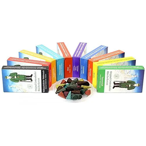 teiliges Set verschiedener Crottendorfer Räucherkerzen 10