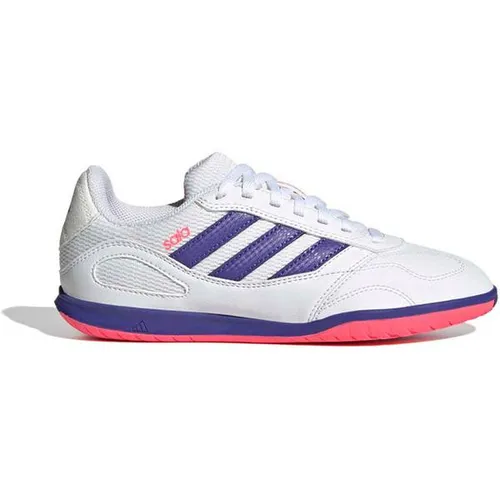ADIDAS Kinder Fußball-Hallenschuhe SUPER SALA COMPETITION III - Hochwertige Indoor-Fußballschuhe für Kinder, die Flexibilität und Strapazierfähigkeit vereinen. Ideal für die Halle mit optimaler Passform und abriebfester Gummiaußensohle für besten Grip. Perfekt für sportliche Aktivitäten!