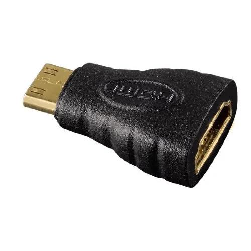 Hama Mini-HDMI-Adapter (Mini-HDMI-Stecker - HDMI-Kupplung)
