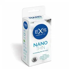 EXS CONDOMS Kondome Nano Thin ultradünne Kondome 12Stk.
