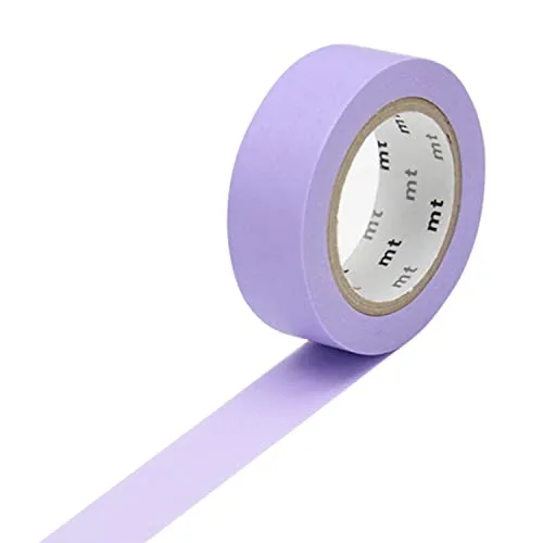 Masking Tape Dekoratives Klebeband einfarbig - Lavendel - 1,5 cm x 7 m