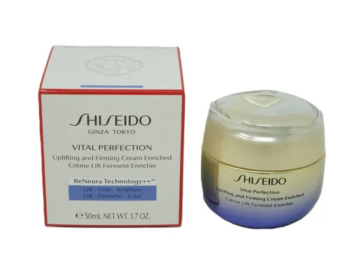 Shiseido Vital Perfection Uplifting and Firming Cream Enriched 50 ml - Sonstige Gesichtspflegeartikel, straffende und aufhellende Wirkung für ein jugendliches Hautbild.