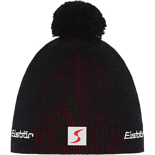 EISBÄR Herren Mütze Rippi Pompon MÜ RL SP - Sportliche Mütze aus 55% mulesingfreier Merinowolle und 100% recyceltem Polyester, bietet optimale Temperaturregulierung und ist angenehm zu tragen. Ausgezeichnet mit dem nachhaltigen