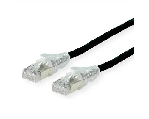 SECOMP DÄTWYLER Patchkabel Cat.6A, 10m, schwarz