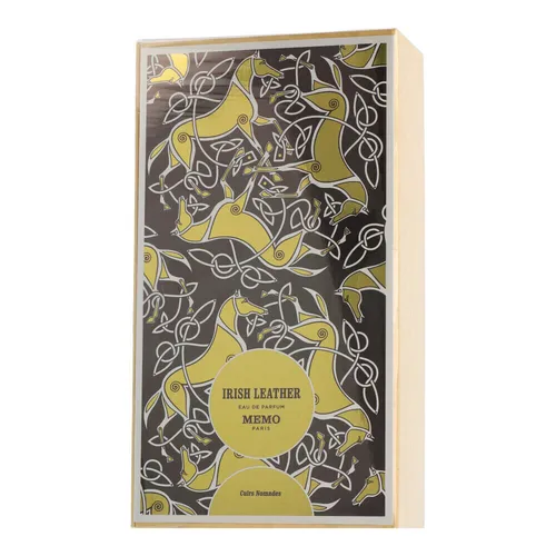 Memo Paris Irish Leather Eau De Parfum 75 ml - Unisex - Unisex Eau De Parfum mit dem einzigartigen Duft von Irish Leather, ideal für jeden Anlass und für Duftliebhaber, die das Besondere suchen.