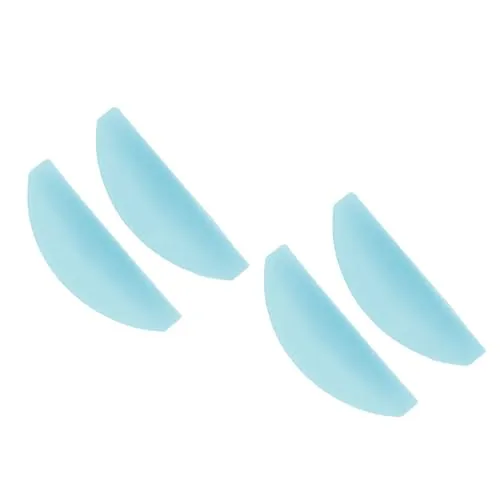 Auriselle 4 Stück Wimpernlifting Pads für Selbstklebend Schnelle und Effektive Perming Wimpernliftband Wiederverwendbar Wimpern Lifting Pads für Alle Augenformen (Blau)