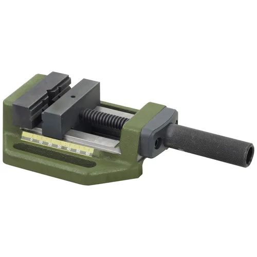 Proxxon Primus 75 Maschinenschraubstock 20392 - Schraubstock mit 75 mm Backenbreite, leichtgängig und präzise. Ideal für Hobbyisten und Profis dank CNC-bearbeiteter Führungen und auswechselbaren Spannbacken.