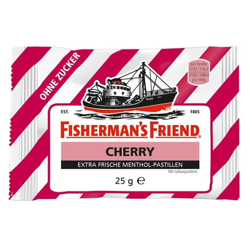  Fishermans Friend Cherry ohne Zucker, Pastillen, 25g Beutel 46,00€/1kg