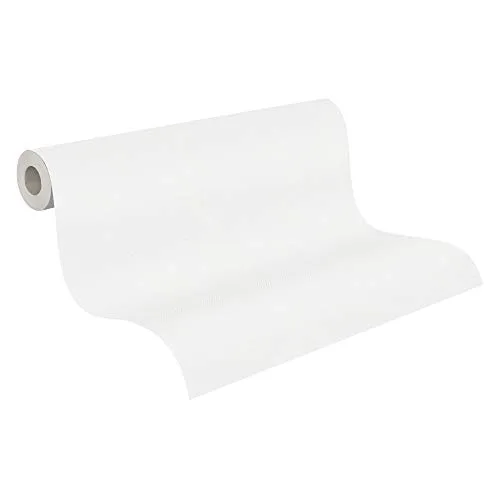 A.S. Création Vliestapete New Elegance Deutschland tapeziert Unitapete einfarbig 10,05 m x 0,53 m creme 375551 37555-1