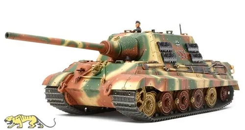 1:48 Dt. Schw.Pz. Jagdtiger Frühe Prod. - Detailgetreues Standmodell des schwersten Panzers der Welt, perfekt für Sammler und Modellbau-Enthusiasten