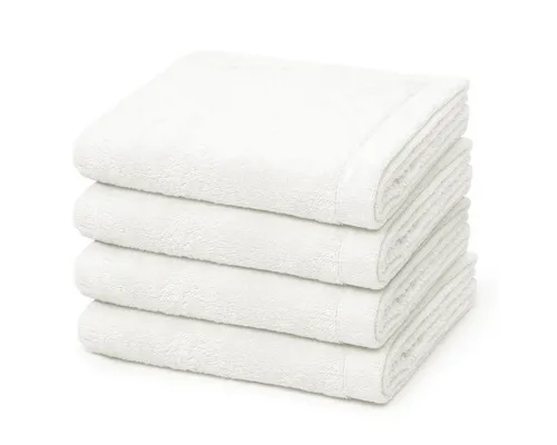 Cawö Handtuch Set Lifestyle, Walkfrottee in weiß von Cawö