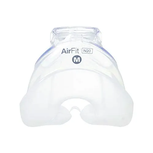 AirFit N20 Maskenkissen - Ersatzkissen für AirFit N20 Nasenmaske, hygienisch und in verschiedenen Größen (S, M, L) erhältlich für optimalen Komfort bei der Schlaftherapie.