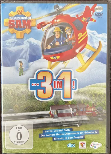 DVD - Feuerwehrmann Sam 3 in 1 Edition - 3 DVD
