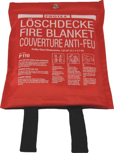 Löschdecke P110 Protex 1,1m x 1,1m