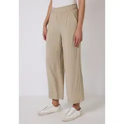 Street One Studio Viskose-Culotte in Sandshell Beige, Größe 42W/28L