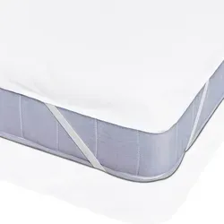 LUMALAND Wasserundurchlässige Matratzenauflage - 90 x 200 cm - weiß - 2er-Set