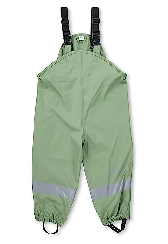 Sterntaler Kid's Regenträgerhose Ungefüttert - Regenhose Gr 104 türkis - Hosen für Jungen – Leichte, wasserdichte und winddichte Regenhose in Türkis, perfekt für den Alltag und die Freizeit.
