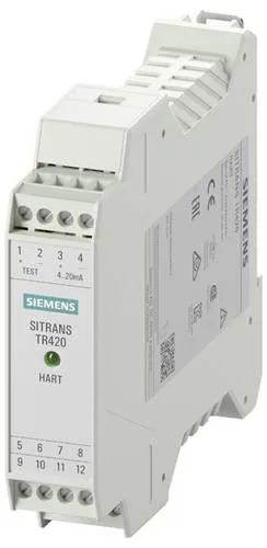Produktbild Siemens 7NG0420-0BA00-0NA0 SITRANS TR420 Temperaturmessumformer zur Hutschienenmontage, mit zwei separat konfigurierbare