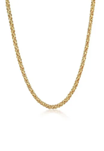 Kuzzoi Silberkette Herrenschmuck Gliederkette Oxidiert 925 Silber