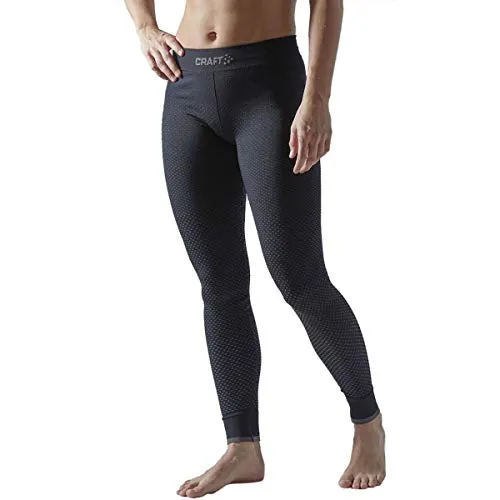 Craft Damen ADV Warm Fuseknit Intensity Pants S Schwarz - Funktionsunterwäsche mit 3D-Strick und sportspezifischer Passform für maximalen Komfort. Leichtes Thermogarn sorgt für optimale Thermoregulierung und zusätzliche Isolierung dort, wo Sie es brauchen.