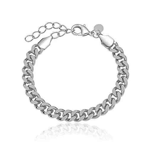 Brandlinger Panzer Armband groß - Vergoldetes Damenarmband mit 18 Karat - Armbänder für Damen, handmade und nickelfrei, verstellbar von 17-21cm - ideal als langlebiges Geschenk für jeden Anlass.