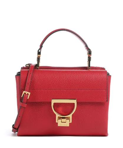 Coccinelle Arlettis Umhängetasche - Damen rot E1MD555B701-R02 - Elegante Coccinelle Arlettis Umhängetasche aus genarbtem Leder in strahlendem Scarlet, ideal für stilvolle Auftritte und den täglichen Gebrauch.