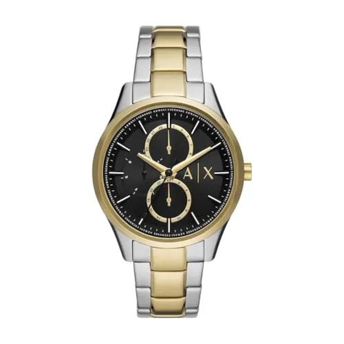 Armani Exchange Herrenuhr AX1865 - Armbanduhren für Herren mit 42mm Gehäuse, Quarz-Multifunktionswerk und wasserdicht bis 50m – ideal für den Alltag und sportliche Aktivitäten.