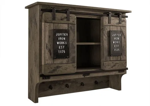 Garderoben Grau von Massivholzmöbel24