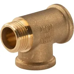 Messing Gewinde-fitting T-stück 1/2' Ig