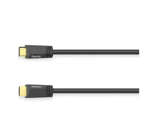 Hama HDMI-Kabel - Hochwertiges HDMI-Kabel für brillante Bild- und Tonübertragung. Ideal für Fernseher, Monitore und Projektoren. Robuste Bauweise für eine lange Lebensdauer.