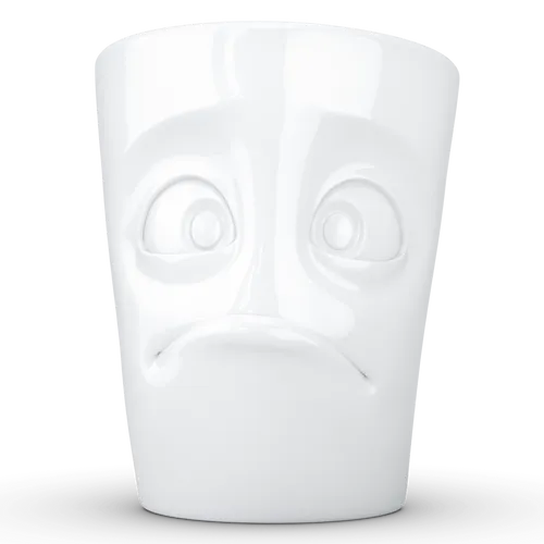 FIFTYEIGHT Henkelbecher 350ml - Verdutzt weiß (T018401)