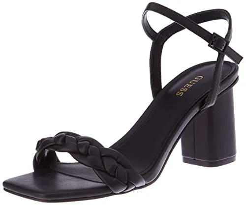 Guess Damen Sandalen Cadante Schwarz Gr. 41 EU - 41 von GUESS
