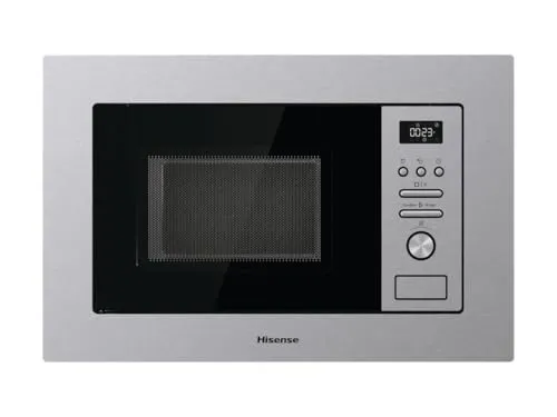 Hisense BIM320G41X Einbau-Mikrowelle – 1000 W, 20 l, Edelstahl