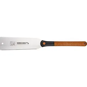 Kirschen Japansäge Feinschnittsäge 4420240 - Ryoba Feinschnittsäge mit 240mm Sägeblatt, für präzise Schnitte in Holz & Kunststoff. Werkzeugloser Sägeblattwechsel und flexible Zahnung für optimale Ergebnisse.