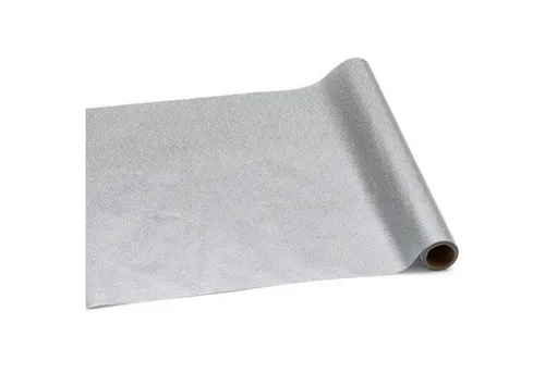 partydeco Hängedekoration Tischläufer 36 cm x 300 cm, Silber